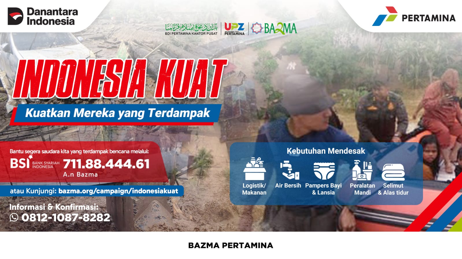 Kuatkan Saudara Kita yang Terdampak